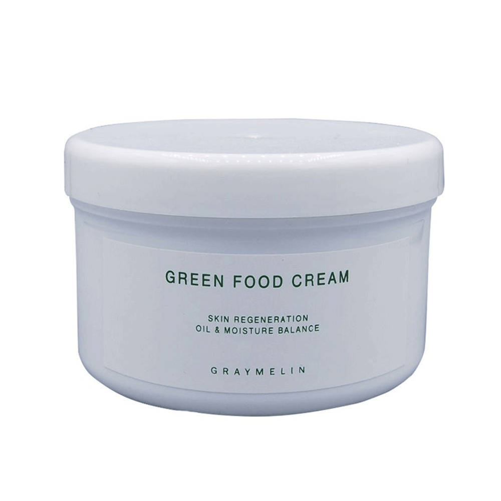 GRAYMELIN GRAYMELIN Green Food Cream 500ml - hydrating - front bottle shot