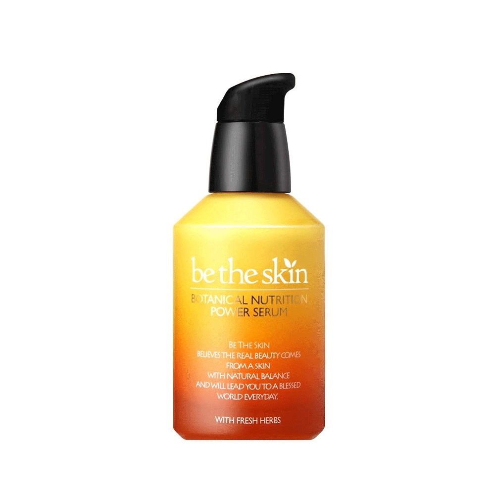 BE THE SKIN BE THE SKIN Botanical Nutrition Power Serum 50ml - hydrating - front bottle shot