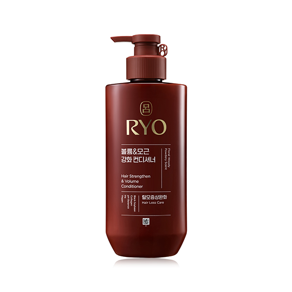 RYO RYO Hair Strengthen & Volume Conditioner 480ml - nourishing - front bottle shot