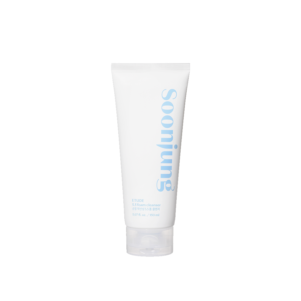 ETUDE ETUDE New SoonJung pH 5.5 Foam Cleanser 150ml - hydrating - front bottle shot