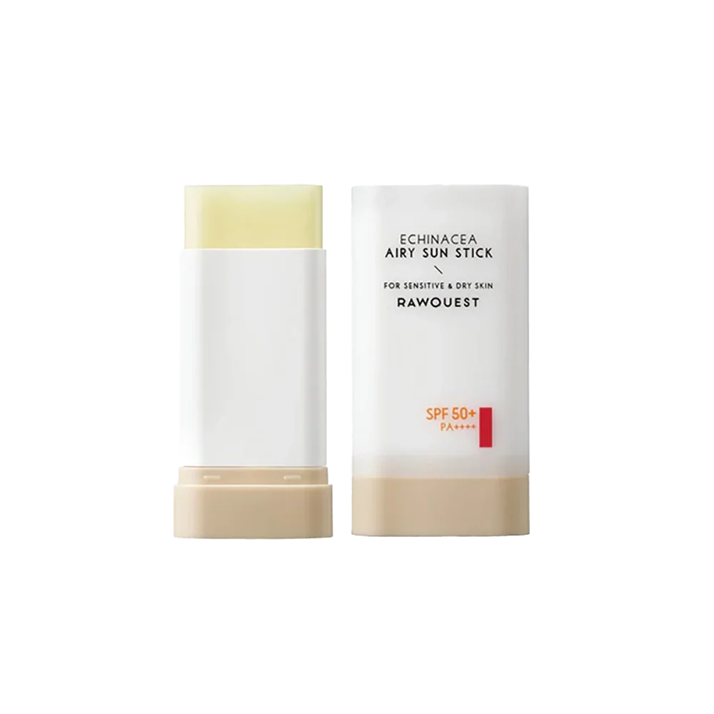 RAWQUEST RAWQUEST Echinacea Airy Sun Stick SPF 50+ PA++++ 19g - anti-aging - front bottle shot