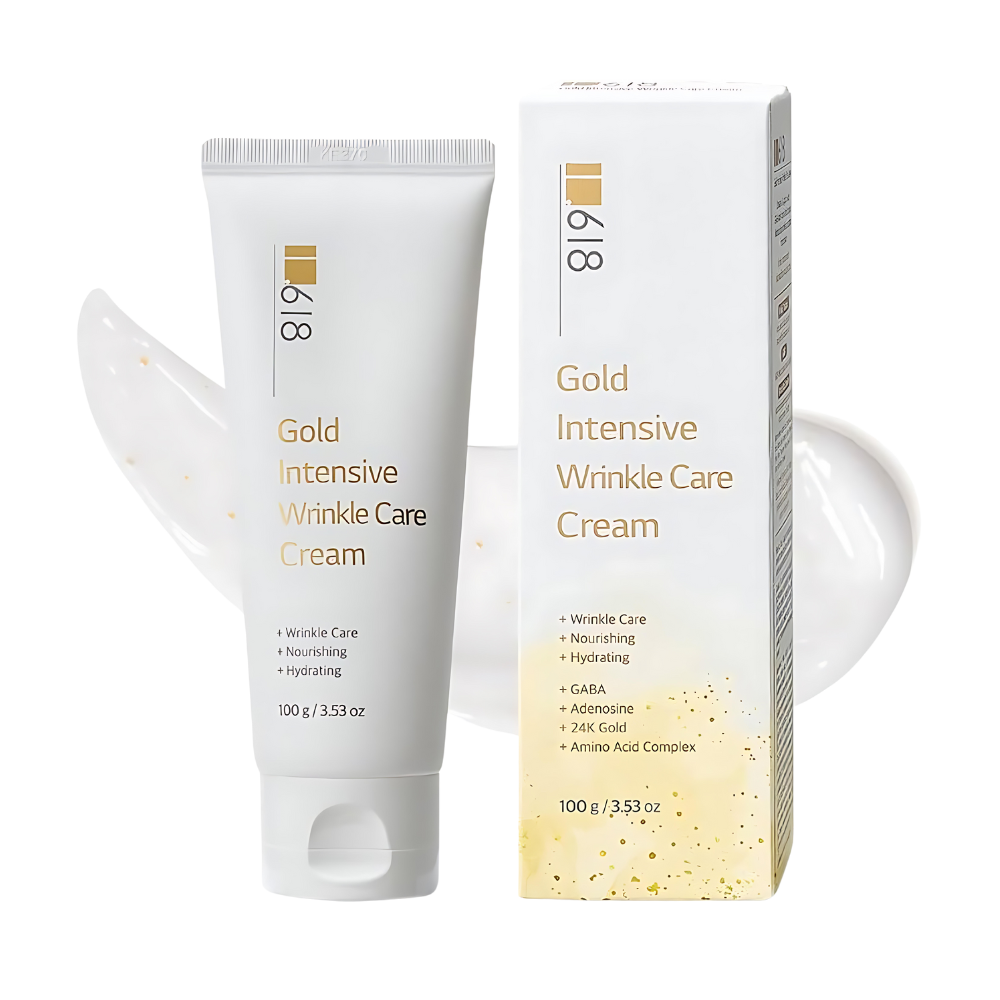 1.618 1.618 Gold Intensive Wrinkle Care Cream 100g - hydrating - front bottle shot