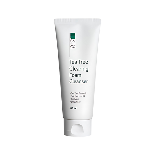 1.618 1.618 Tea Tree Cleating Foam Cleanser 150ml - soothing - front bottle shot