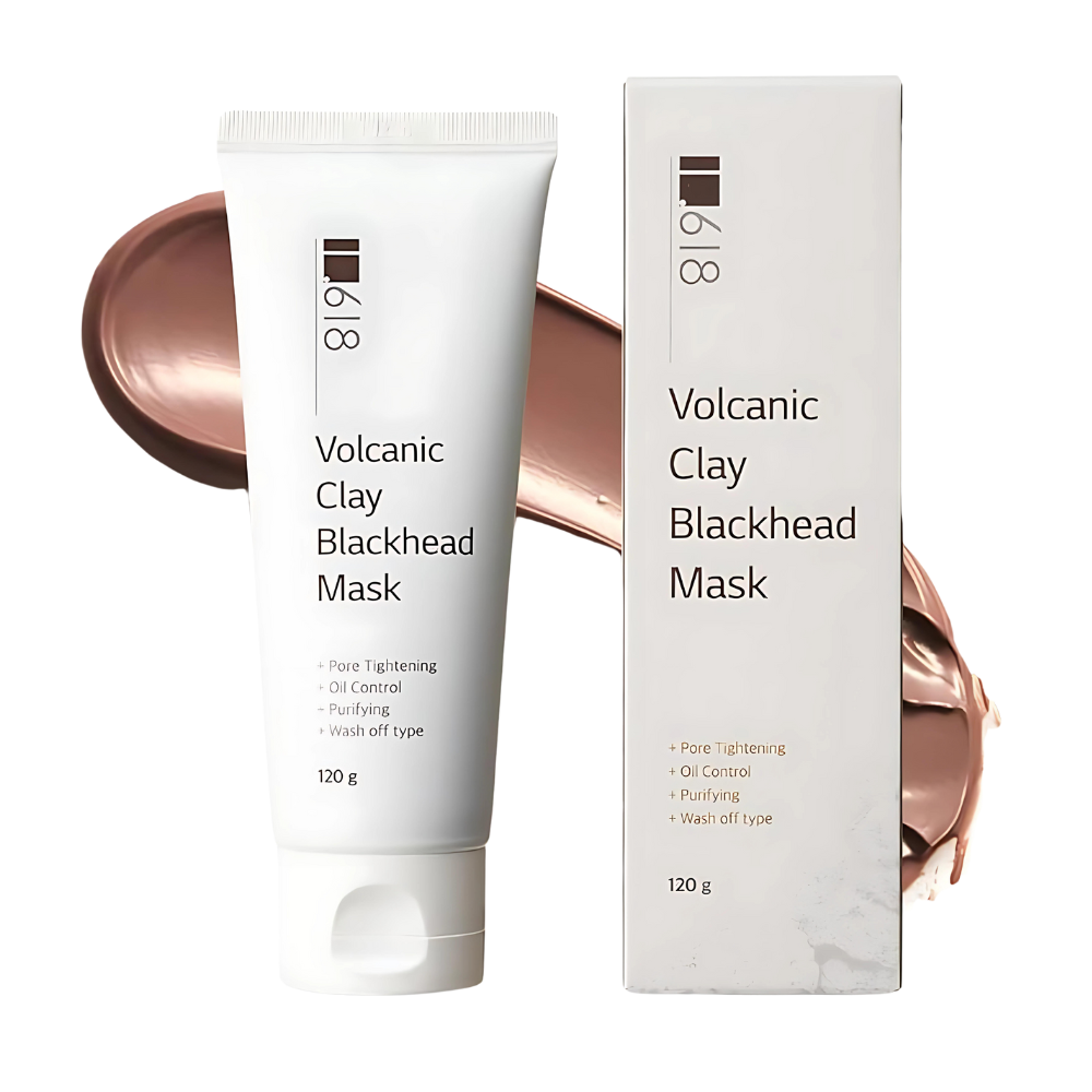 1.618 1.618 Volcanic Clay Blackhead Mask 120g - hydrating - front bottle shot