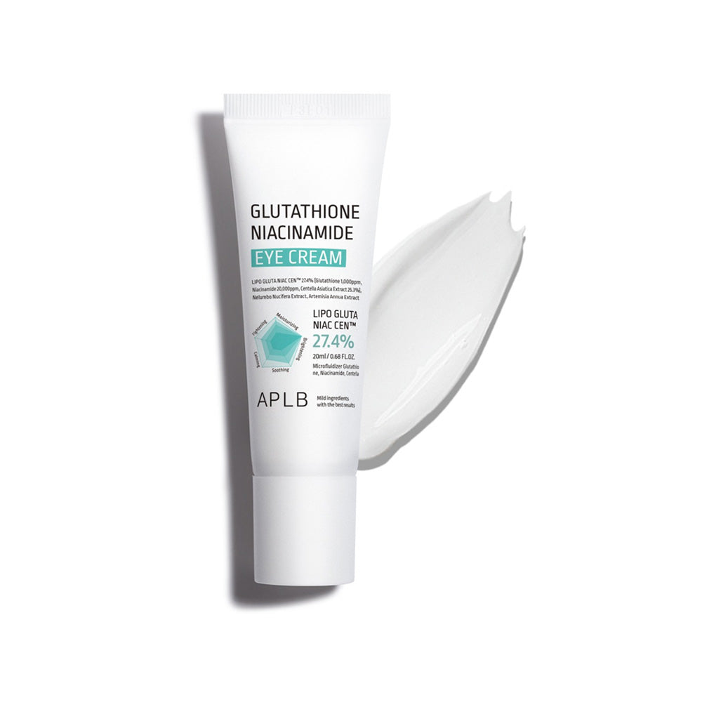 APLB APLB Glutathione Niacinamide Eye Cream 20ml - soothing - front bottle shot