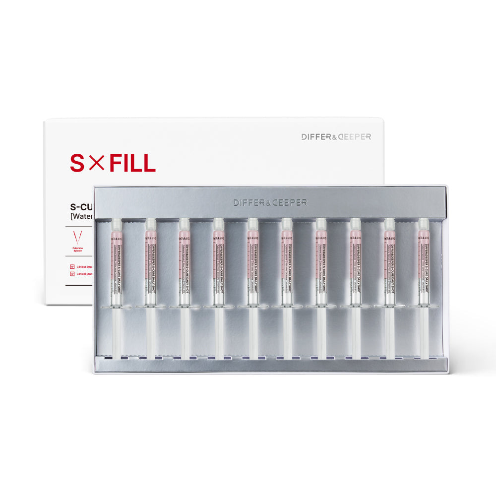 DIFFER&DEEPER DIFFER&DEEPER S-Cure Daily Shot 2.5ml x 10ea - soothing - front bottle shot