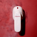 moev moev Hair Steamer Pro Scalp Massager - soothing - front bottle shot