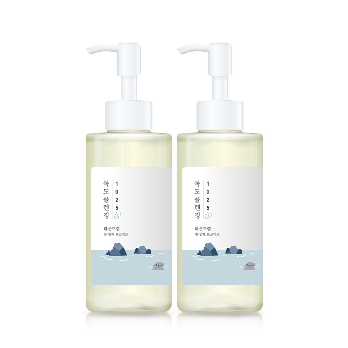 ROUND LAB ROUND LAB 1025 Dokdo Cleansing Oil 200ml x 2ea - hydrating - front bottle shot