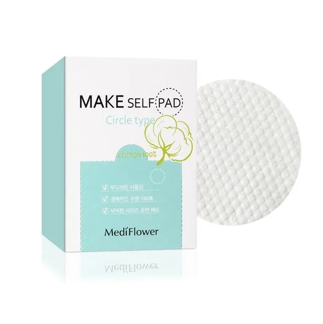 MediFlower MediFlower Make Self Pad Refill Only 130 pcs - cleansing - front bottle shot