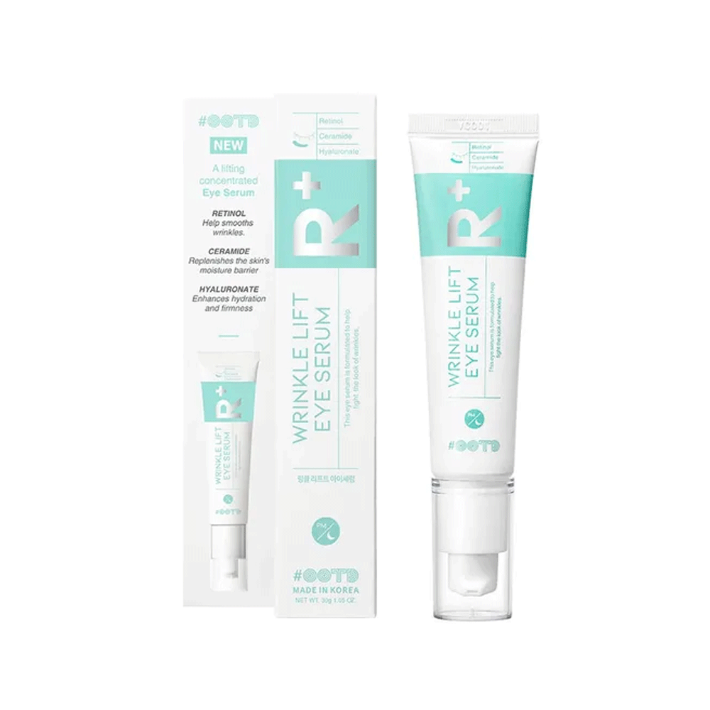 OOTD OOTD Wrinkle Lift Eye Serum 30g - hydrating - front bottle shot