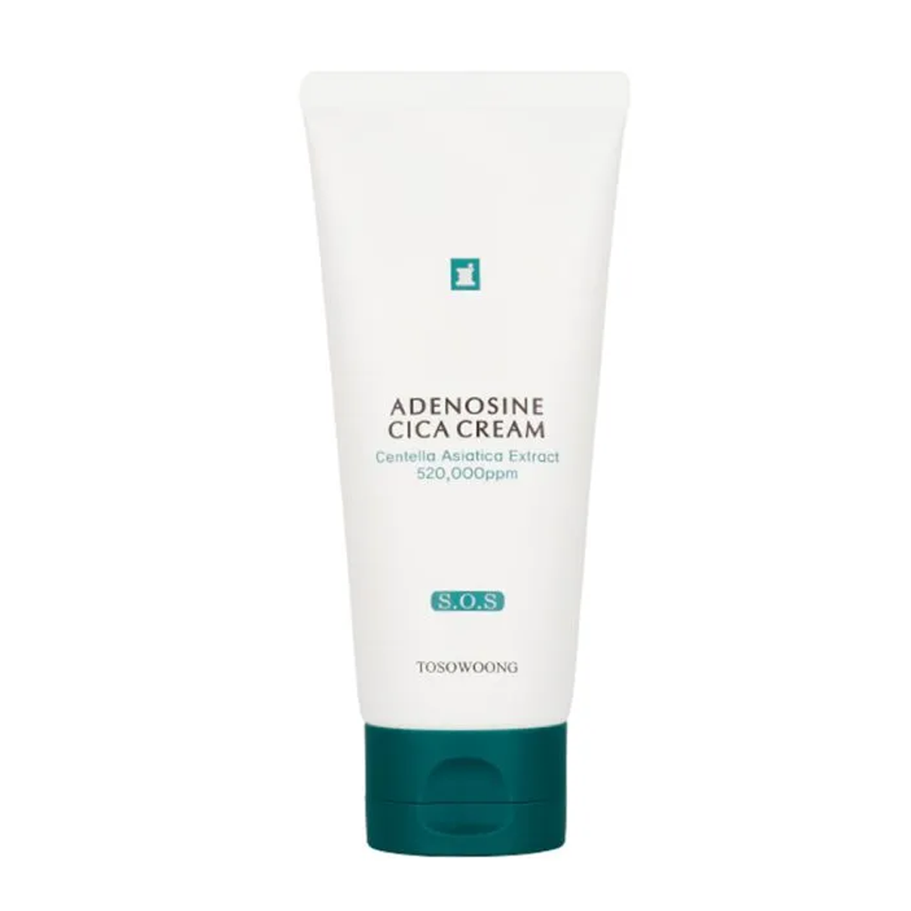 TOSOWOONG TOSOWOONG Adenosine Cica Cream 100ml - soothing - front bottle shot