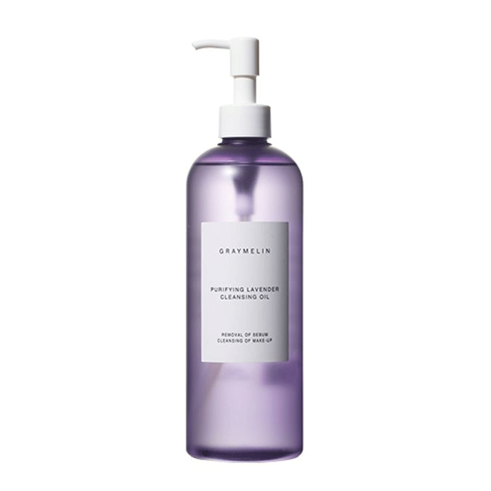 GRAYMELIN GRAYMELIN Purifying Lavender Cleansing Oil 400ml - hydrating - front bottle shot