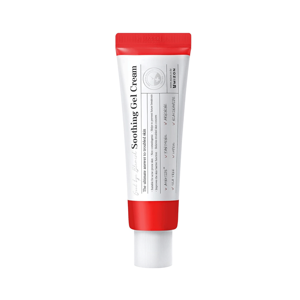 MIZON MIZON Good Bye Blemish Soothing Gel Cream 55ml - hydrating - front bottle shot