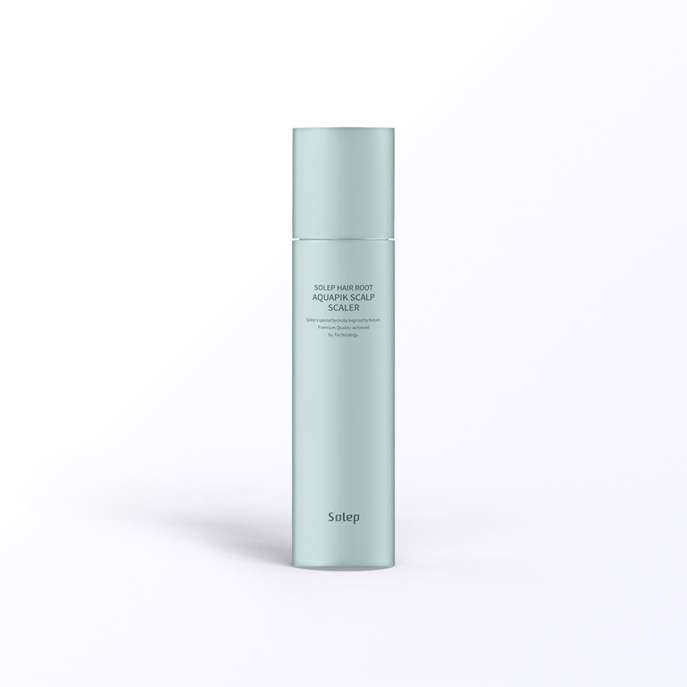 Solep Solep Hair Root Aquapik Scalp Scaler 250ml - soothing - front bottle shot