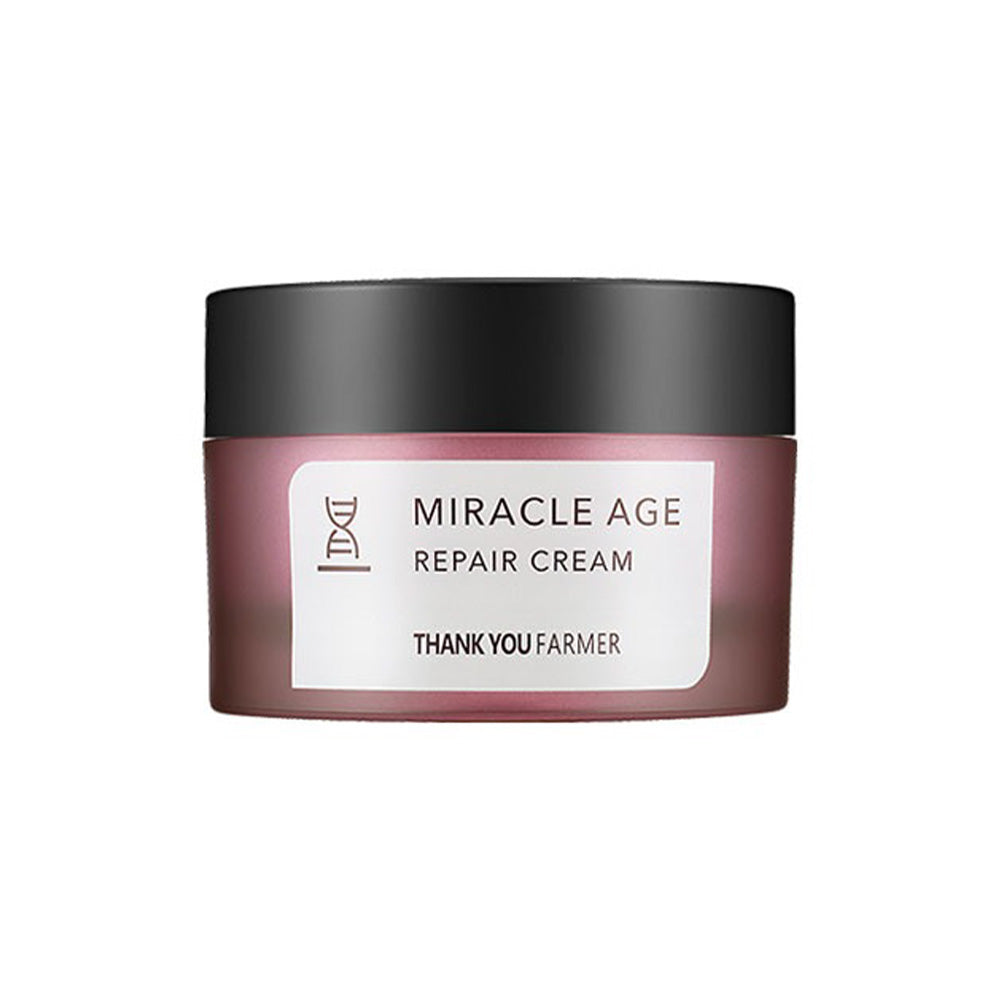 THANK YOU FARMER THANK YOU FARMER Miracle Age Repair Cream 50ml - hydrating - front bottle shot