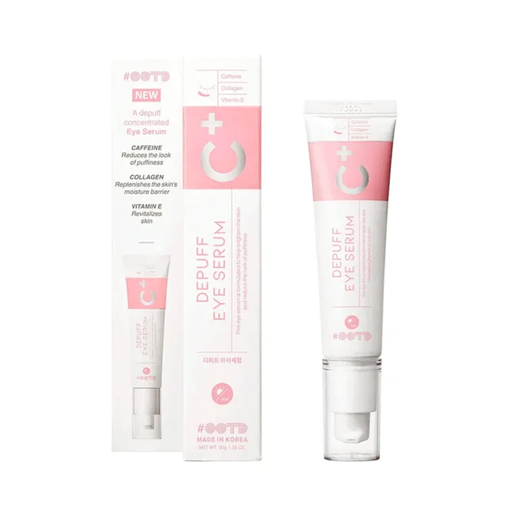 OOTD OOTD Depuff Eye Serum 30g - hydrating - front bottle shot