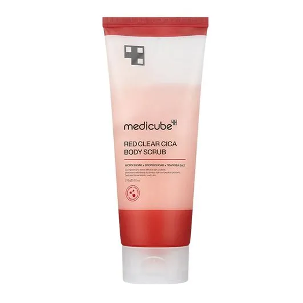 MEDICUBE MEDICUBE Red Clear Cica Body Scrub 200g - soothing - front bottle shot