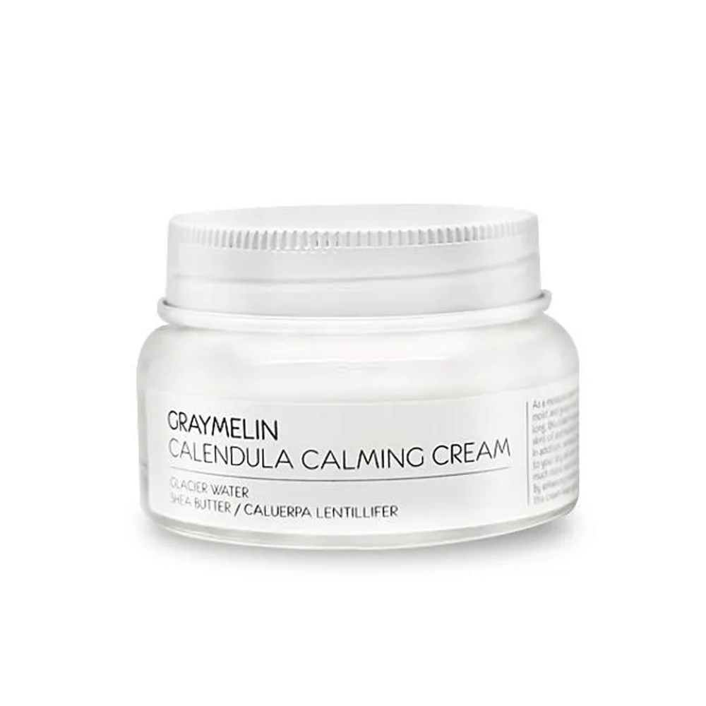 GRAYMELIN GRAYMELIN Calendula Calming Cream 50g - hydrating - front bottle shot
