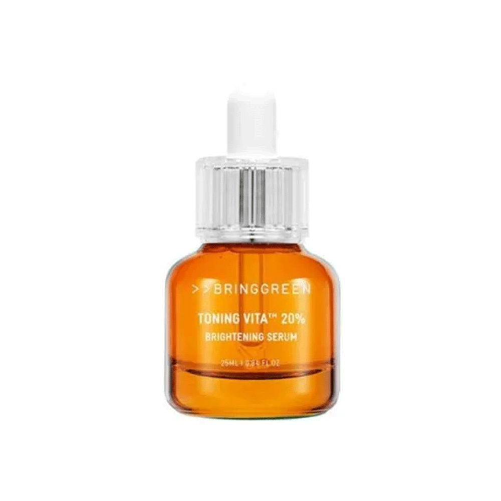 BRING GREEN BRING GREEN Toning Vita 20% Brightening Serum 25ml - hydrating - front bottle shot