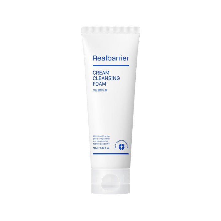 Real Barrier Real Barrier Cream Cleansing Foam 120ml/220ml - soothing - front bottle shot
