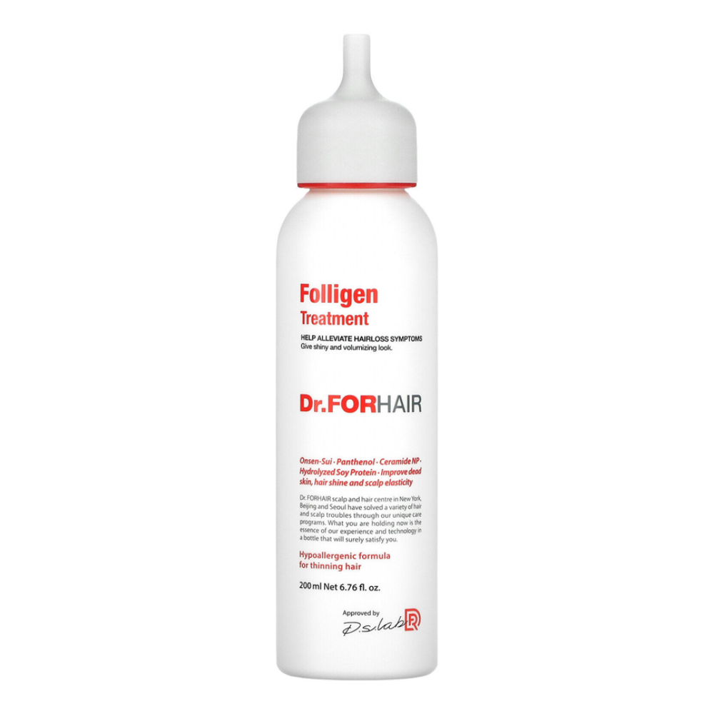 Dr.FORHAIR DR.FORHAIR Folligen Treatment 200ml - daily care - front bottle shot
