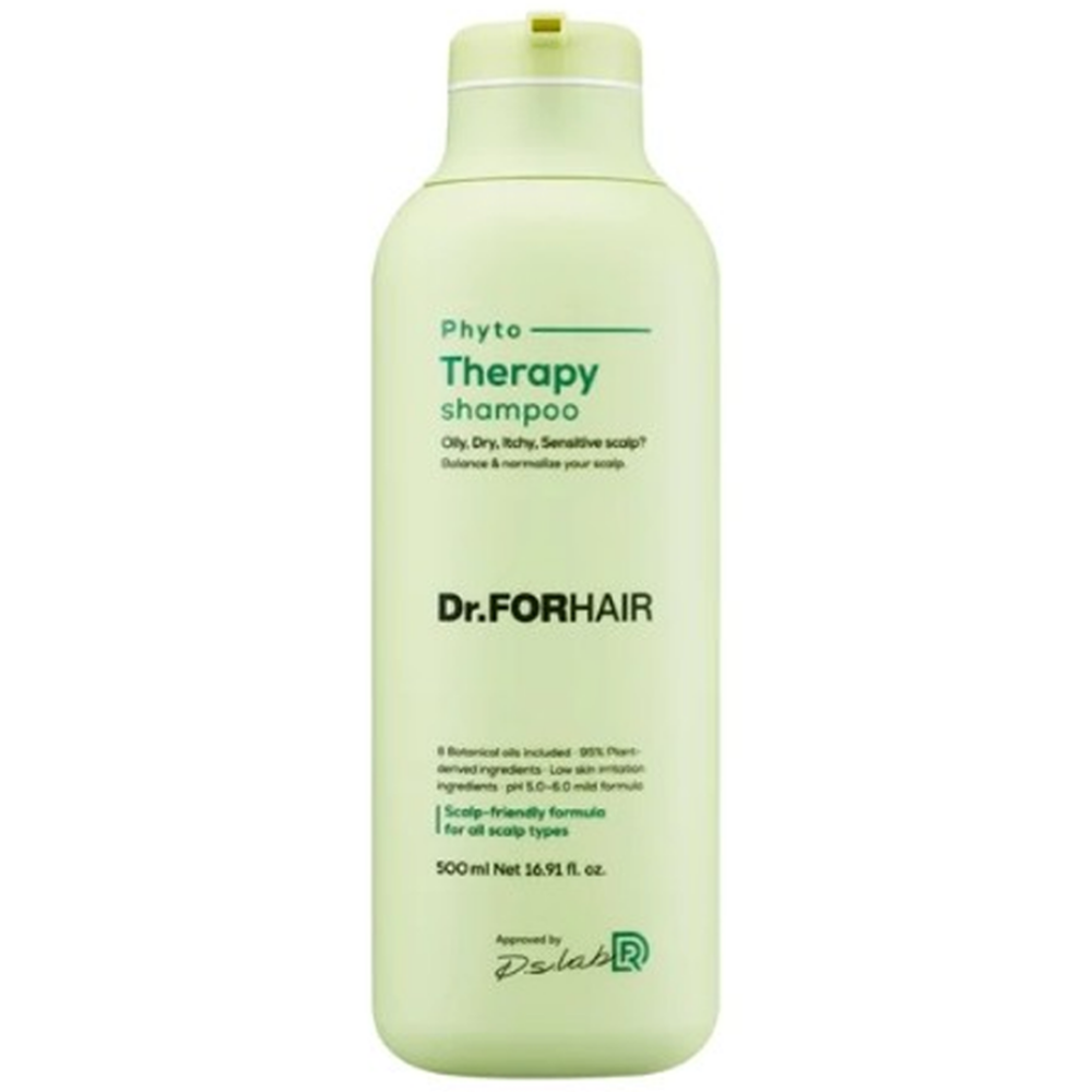 Dr.FORHAIR Dr.FORHAIR Phyto Therapy Shampoo 500ml(23AD) - soothing - front bottle shot