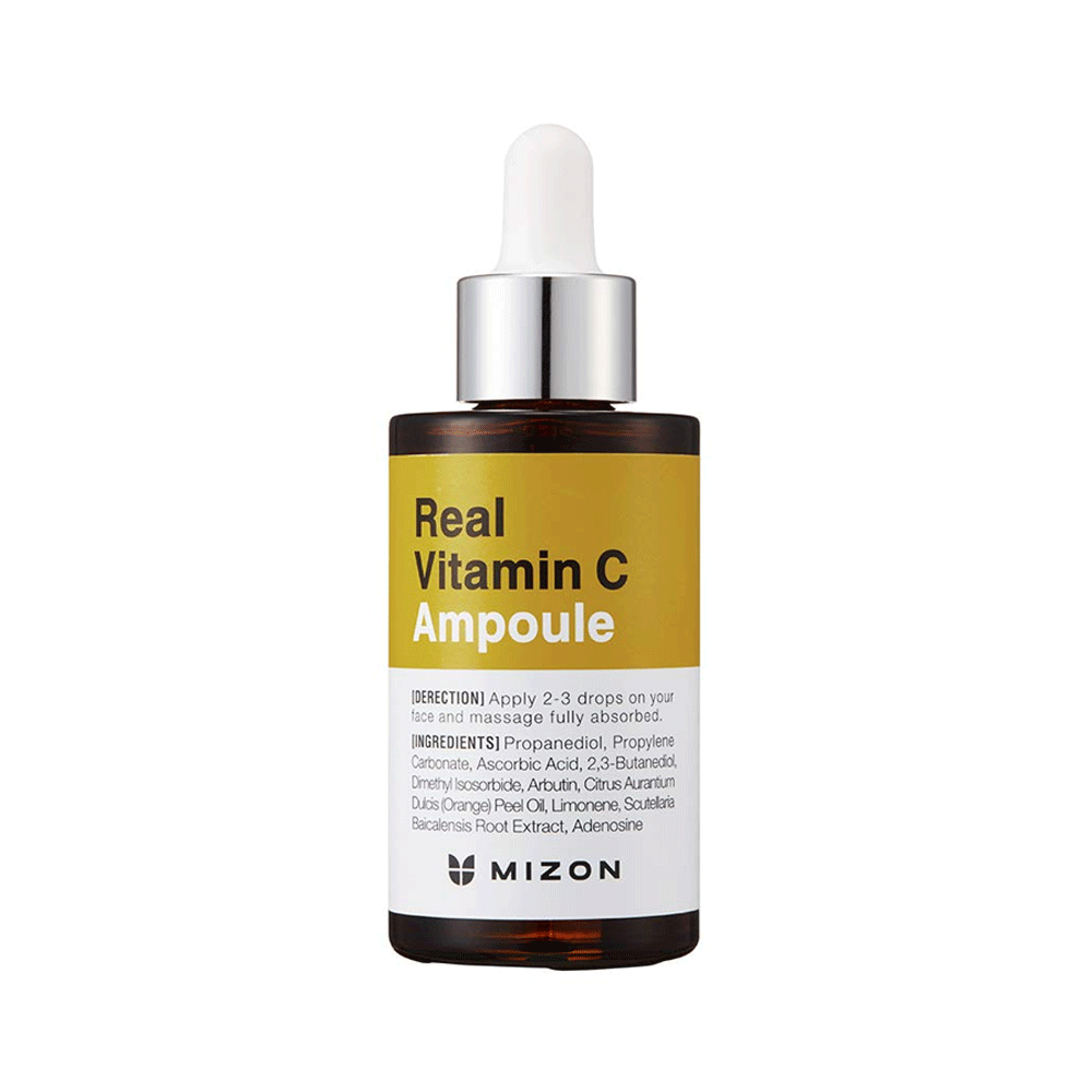 MIZON MIZON Real Vitamin C Ampoule 30ml - hydrating - front bottle shot