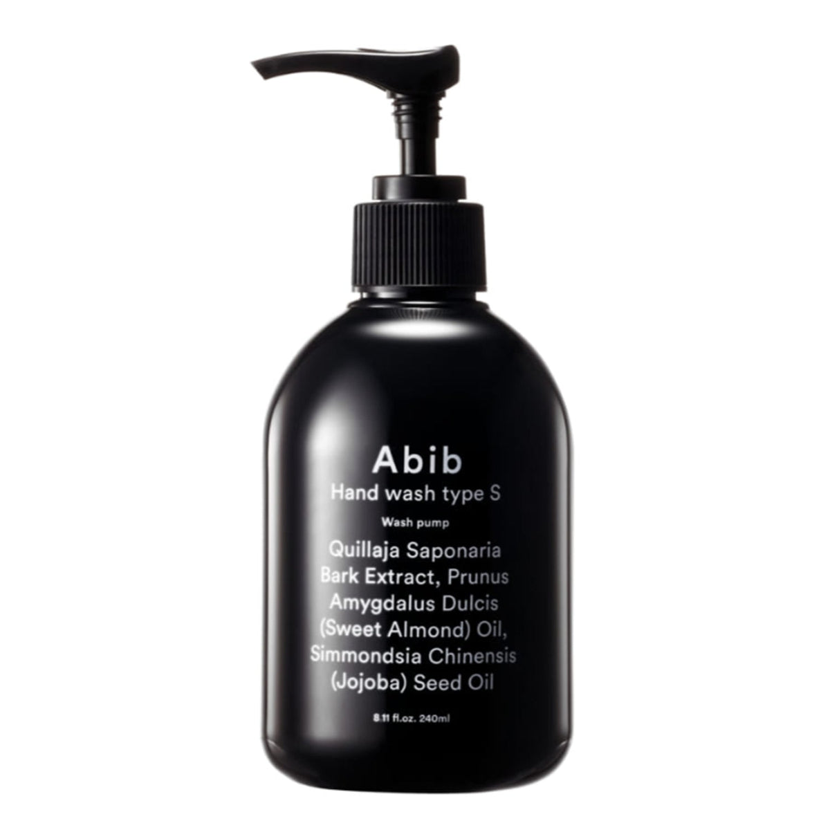 Abib Abib hand wash type S Wash pump 240ml - hydrating - front bottle shot