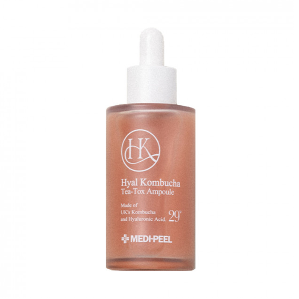 MEDI-PEEL MEDI-PEEL Hyal Kombucha Tea-Tox Ampoule 50ml - soothing - front bottle shot