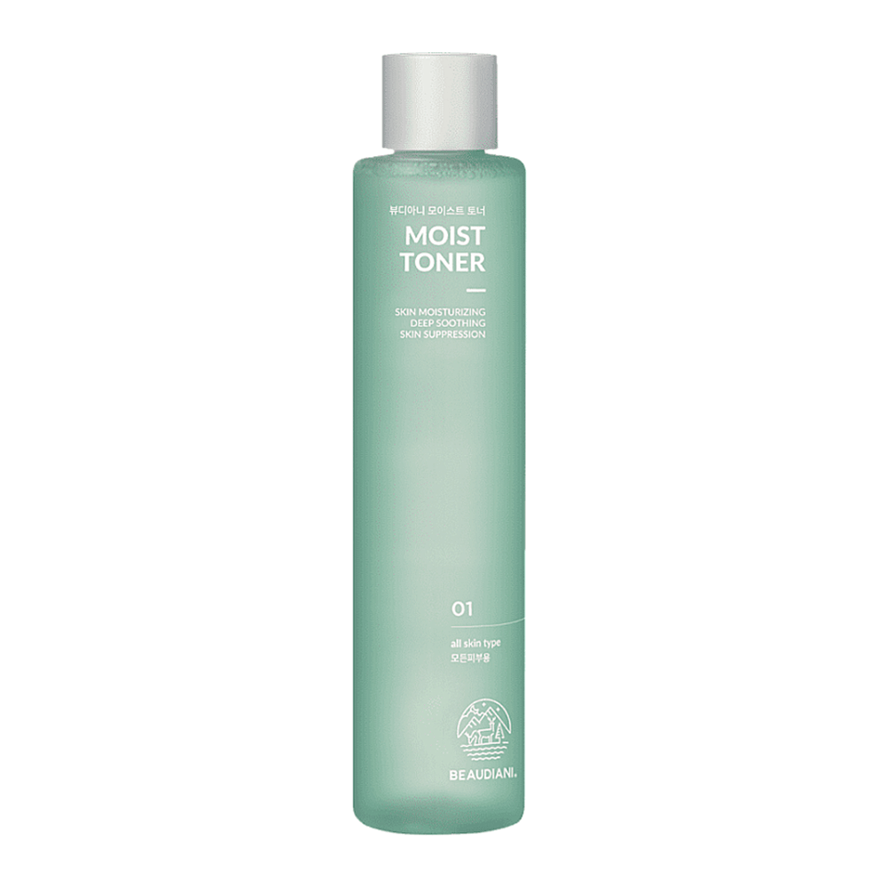 BEAUDIANI BEAUDIANI Moist 01 Toner 260ml - hydrating - front bottle shot