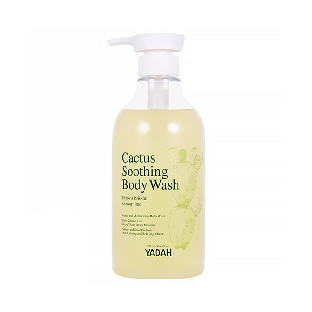 YADAH YADAH Cactus Body Wash 700ml - hydrating - front bottle shot