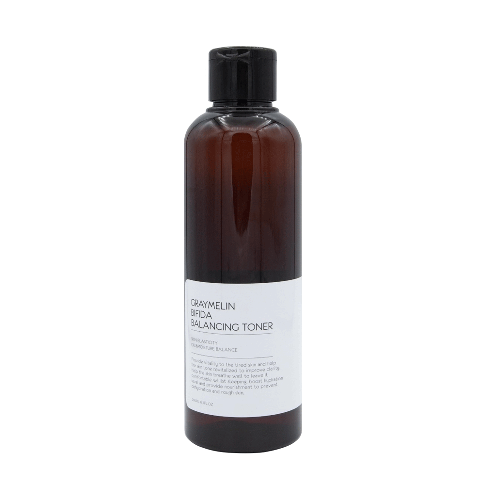 GRAYMELIN GRAYMELIN Bifida Balancing Toner 200ml - hydrating - front bottle shot