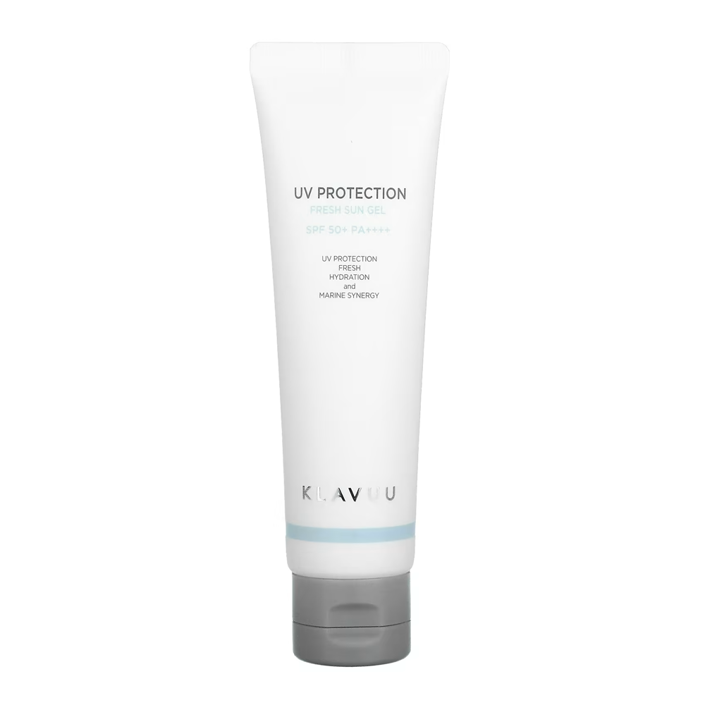 KLAVUU KLAVUU UV Protection Fresh Sun Gel 50ml - hydrating - front bottle shot