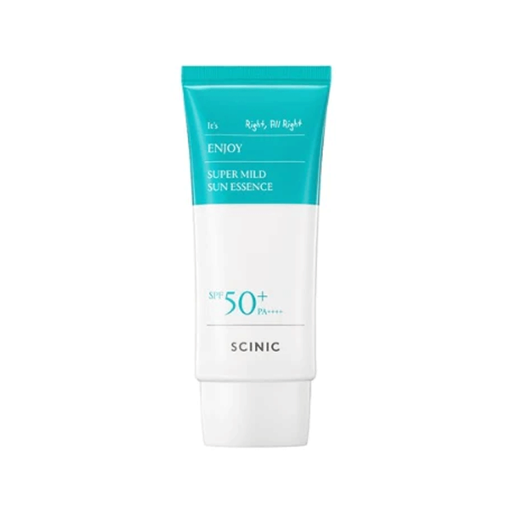 SCINIC SCINIC Enjoy Super Mild Sun Essence SPF50+ PA++++ 50ml - hydrating - front bottle shot