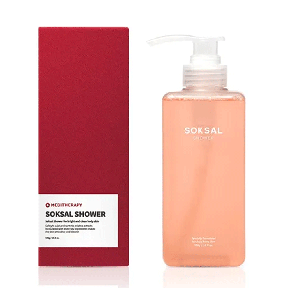 Meditherapy Meditherapy Soksal Shower 500g - hydrating - front bottle shot