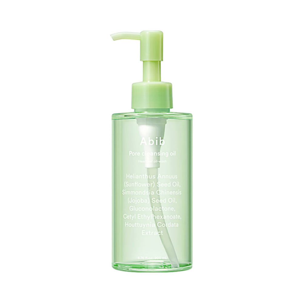 Abib Abib Pore Cleansing Oil 200ml - soothing - front bottle shot