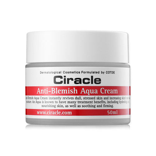Ciracle Ciracle Anti-Blemish Aqua Cream 50ml - hydrating - front bottle shot