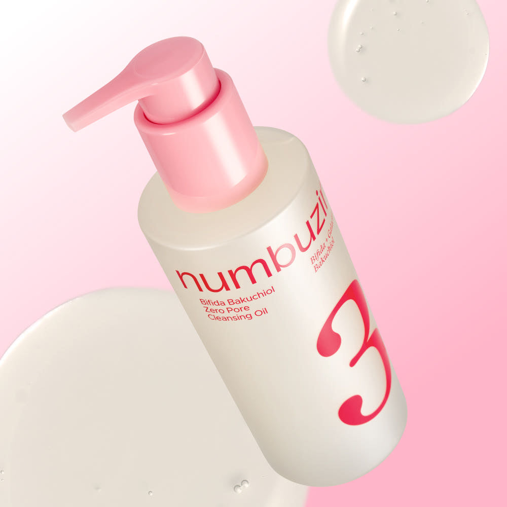 numbuzin numbuzin No.3 Skin Softening Cleansing Oil 200ml - hydrating - front bottle shot
