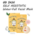 G9SKIN G9SKIN Self Aesthetic Water-Full Facial Mask 5ea - hydrating - front bottle shot