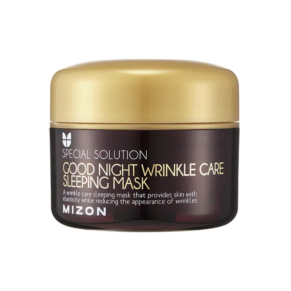MIZON MIZON Good Night Wrinkle Care Sleeping Mask 75ml - hydrating - front bottle shot