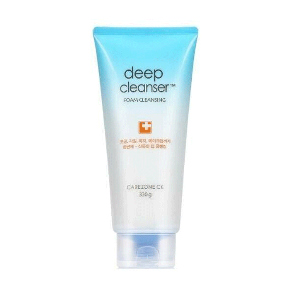 CAREZONE CAREZONE CK Deep Clean Foaming Cleanser 330g - pore care - front bottle shot