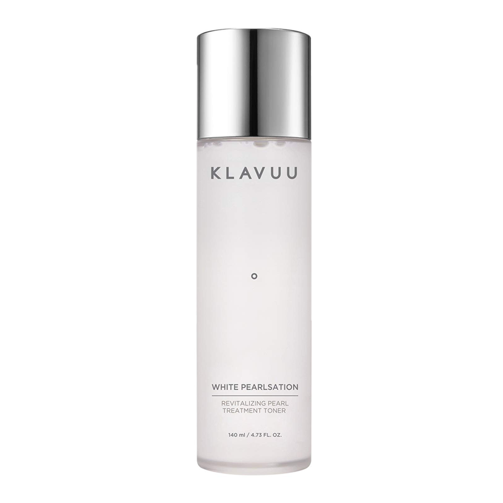 KLAVUU KLAVUU White Pearlsation Revitalizing Pearl Treatment Toner 140ml - brightening - front bottle shot