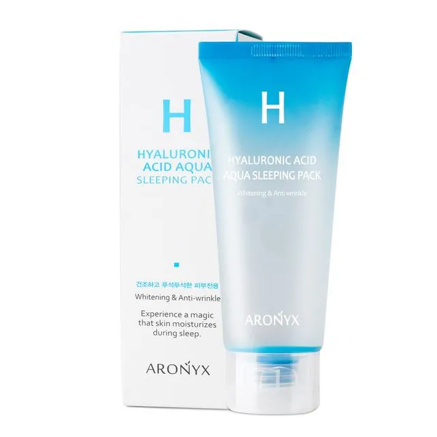 MediFlower MediFlower ARONYX Hyaluronic Acid Aqua Sleeping Pack 100ml - hydrating - front bottle shot