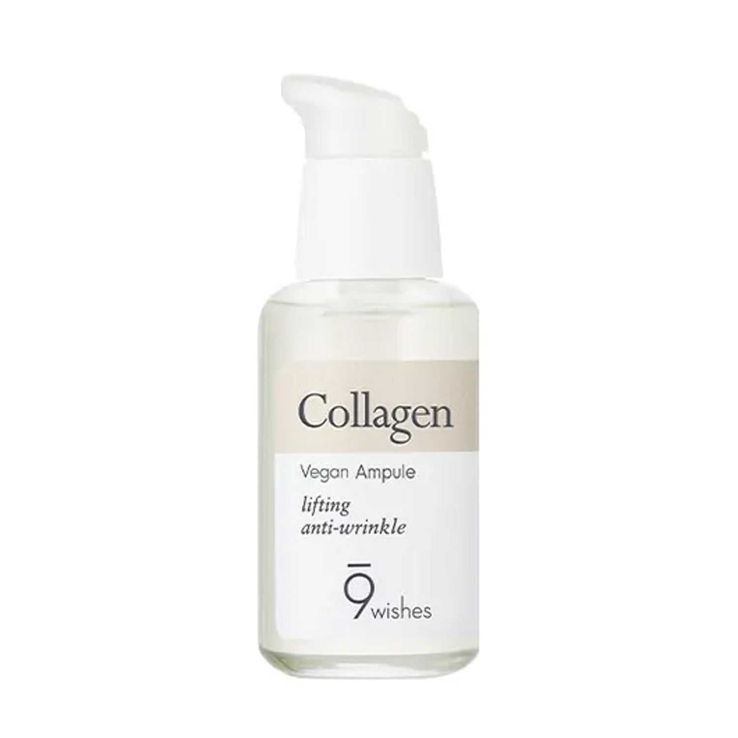 9wishes 9wishes Vegan Collagen Ampule 30ml - anti-aging - front bottle shot