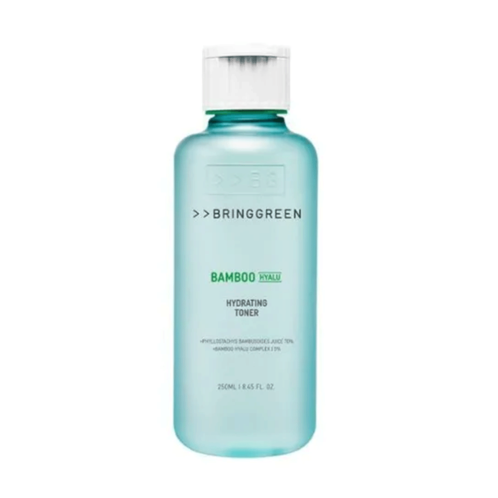 BRING GREEN BRING GREEN Bamboo Hyalu Hydrating Toner 250ml - hydrating - front bottle shot