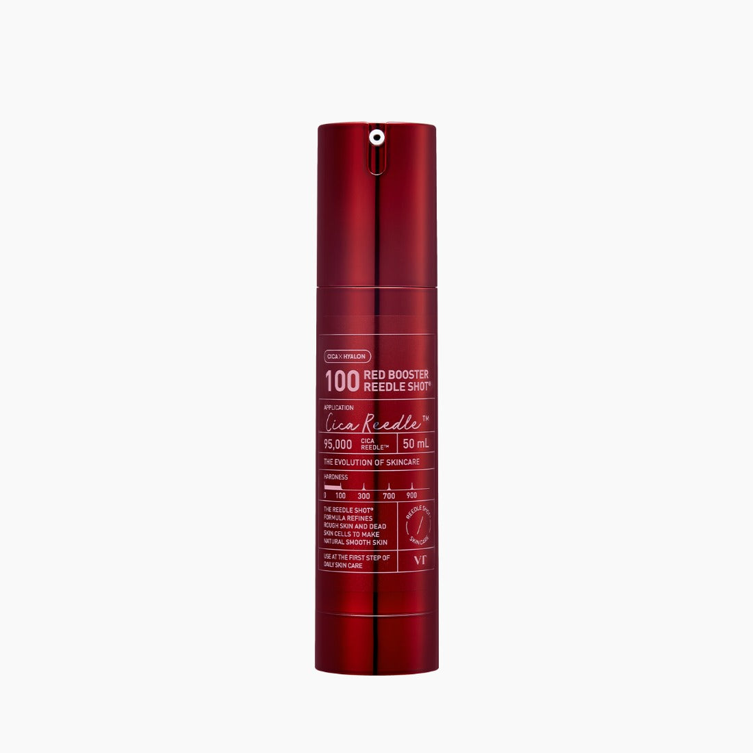 VT Cosmetics VT Cosmetics Red Booster Reedle Shot 100 50ml - soothing - front bottle shot