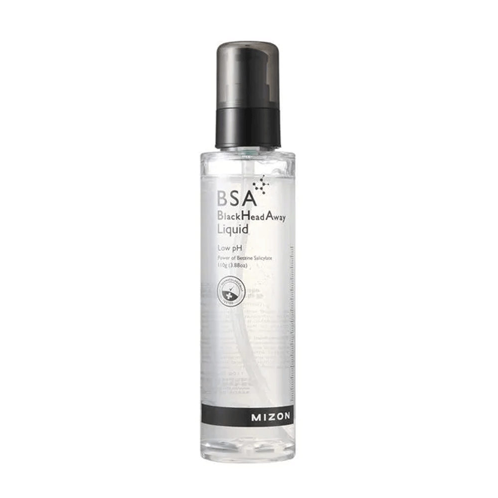 MIZON MIZON BSA Black Head Away Liquid 110g - hydrating - front bottle shot