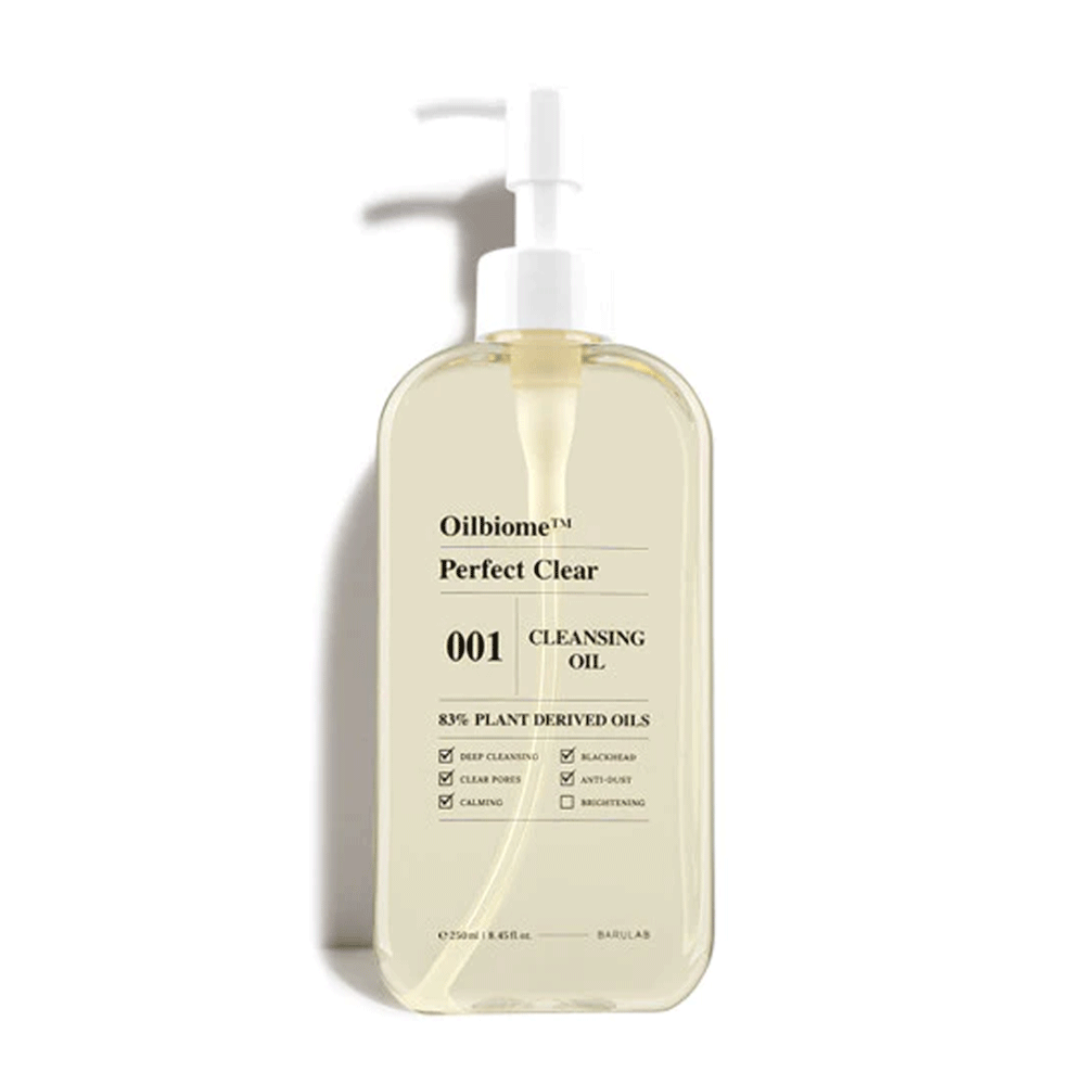 BARULAB BARULAB Oilbiome Perfect Clear Cleansing Oil 250ml - cleansing - front bottle shot