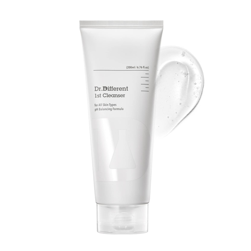 Dr.Different Dr. Different 1st Cleanser 200ml - hydrating - front bottle shot