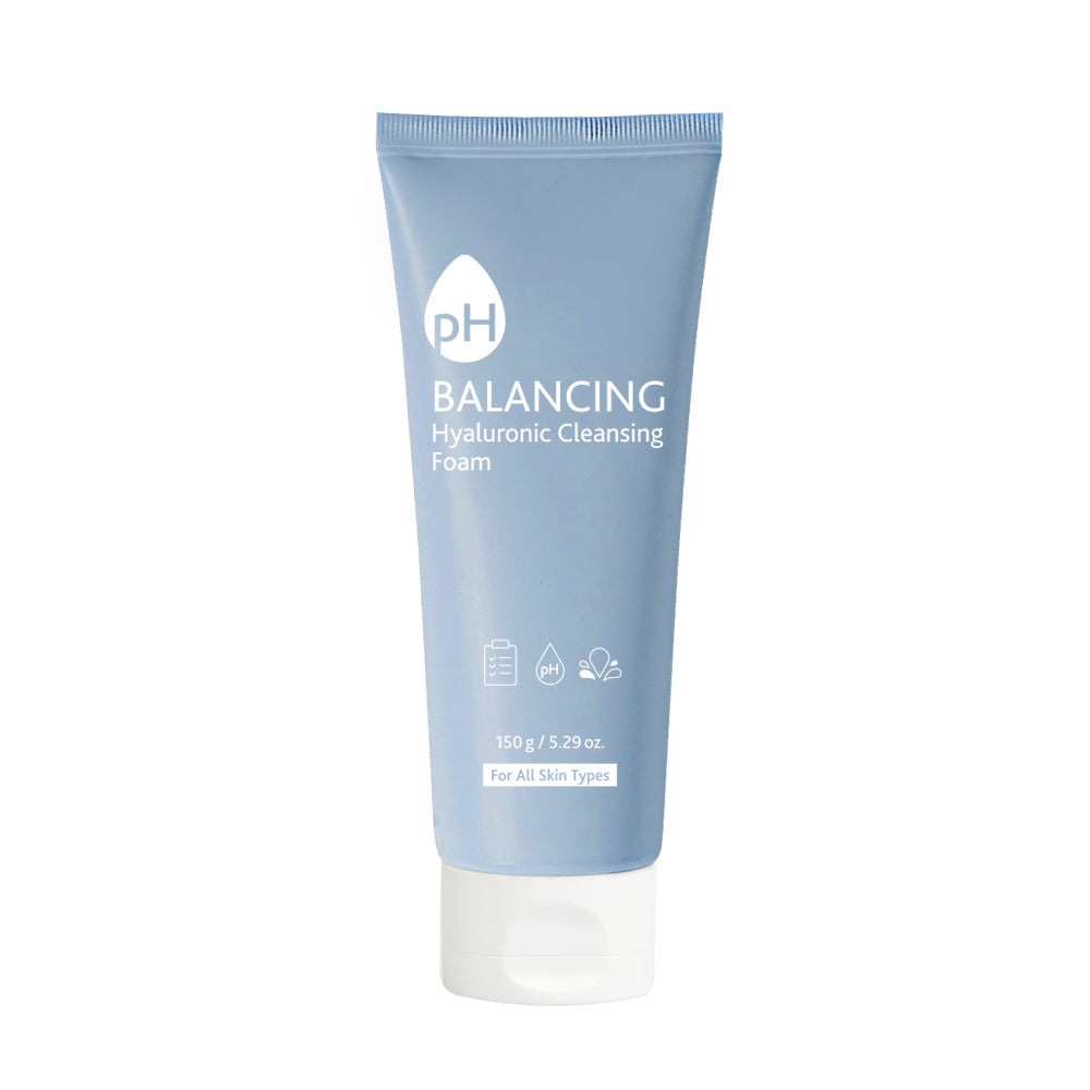 PRRETI PRRETI pH Balancing Hyaluronic Cleansing Foam 150g - cleansing - front bottle shot